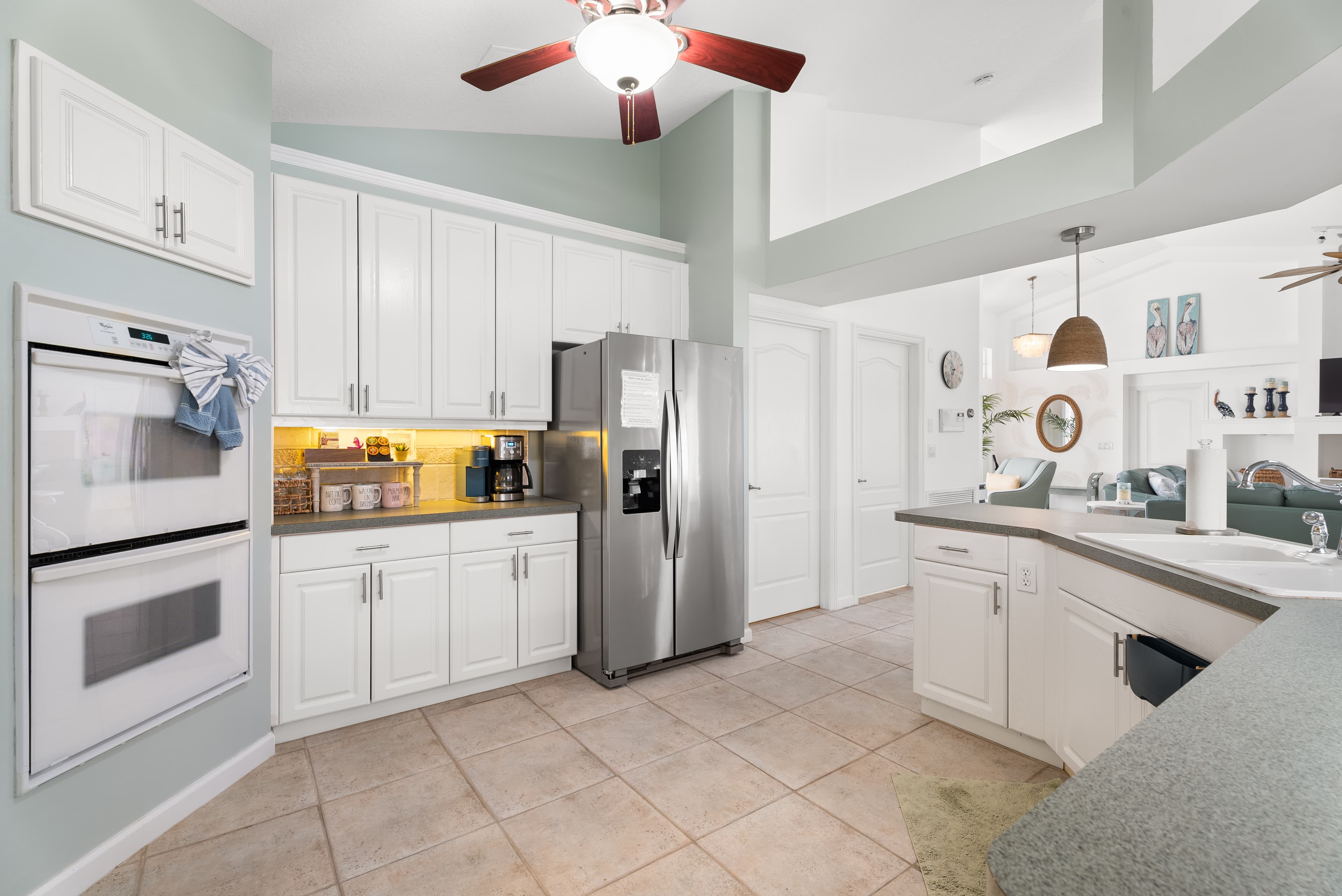 Kitchen pantry and storage area